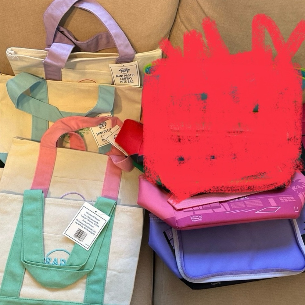 TJs Canvas Tote Bags + Insulated
